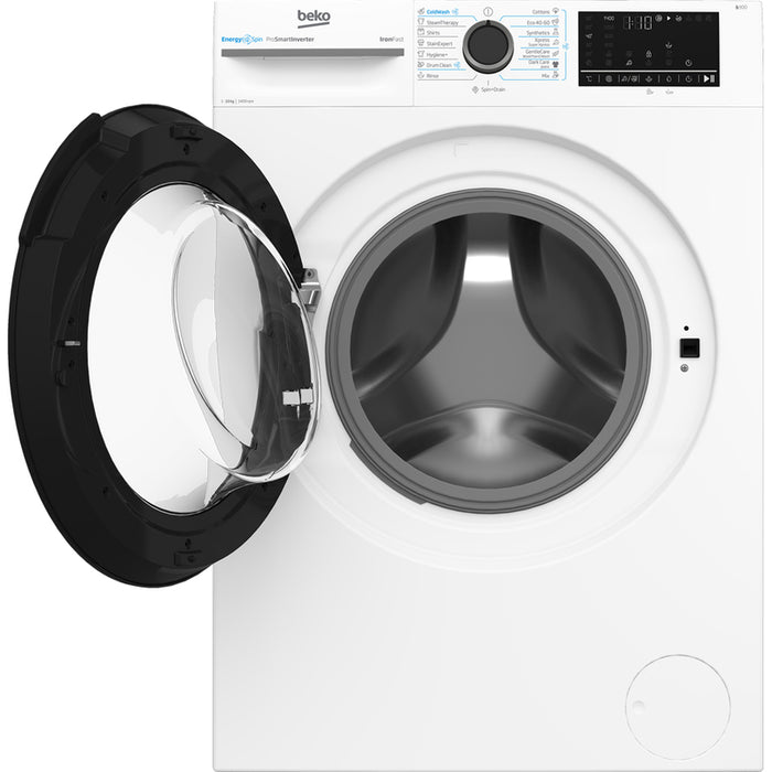 Washing machine BEKO BM3WFU 410415 WB 10.0 kg, 1400 rpm, INVERTER MOTOR
