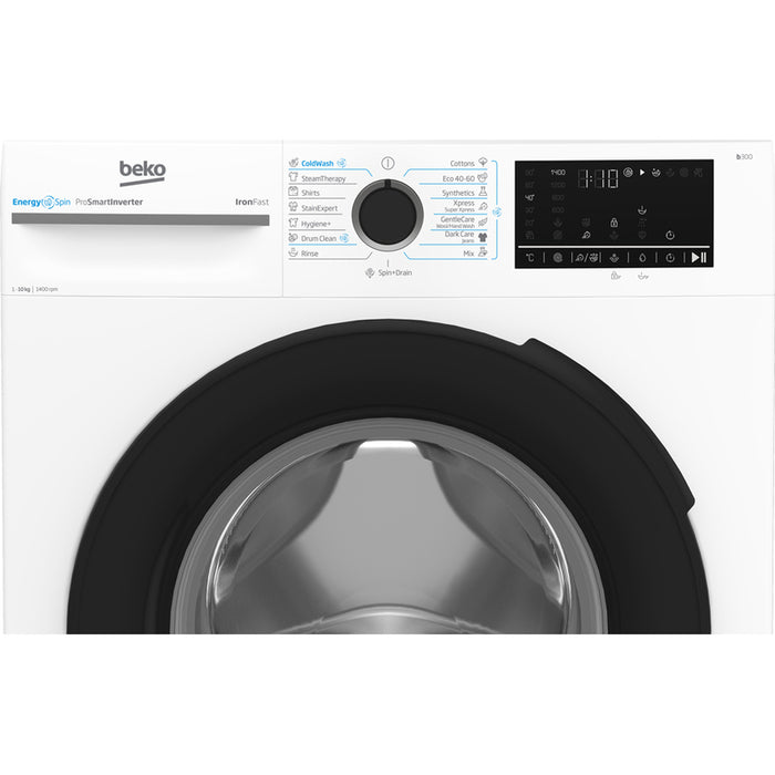 Washing machine BEKO BM3WFU 410415 WB 10.0 kg, 1400 rpm, INVERTER MOTOR