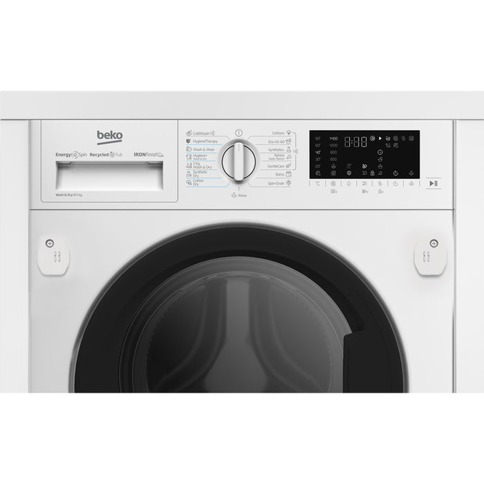 WASHER WITH BUILT-IN DRYER BEKO B5DBT 68547 W