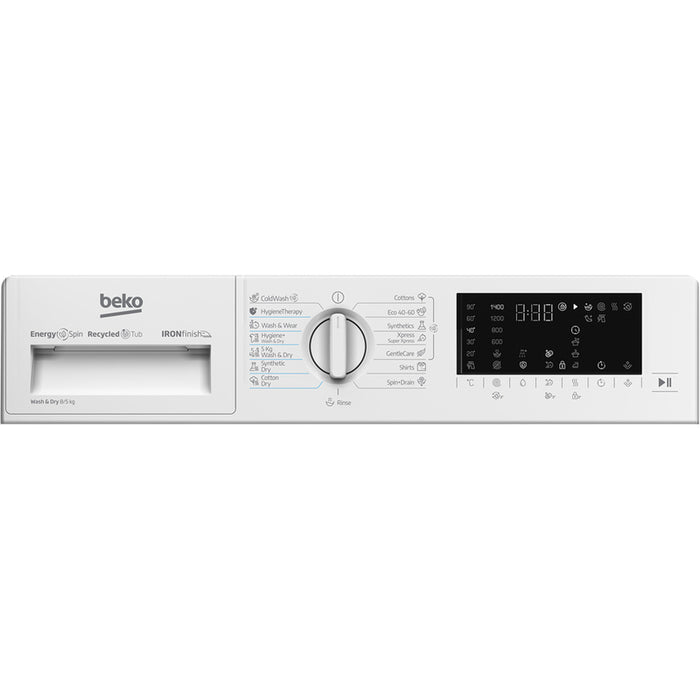 WASHER WITH BUILT-IN DRYER BEKO B5DBT 68547 W