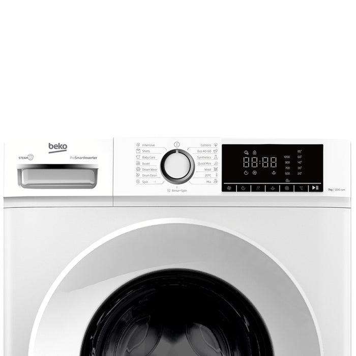 Washing machine BEKO B1WFM 2721 WEE 7.0 kg, 1200 rpm, INVERTER MOTOR