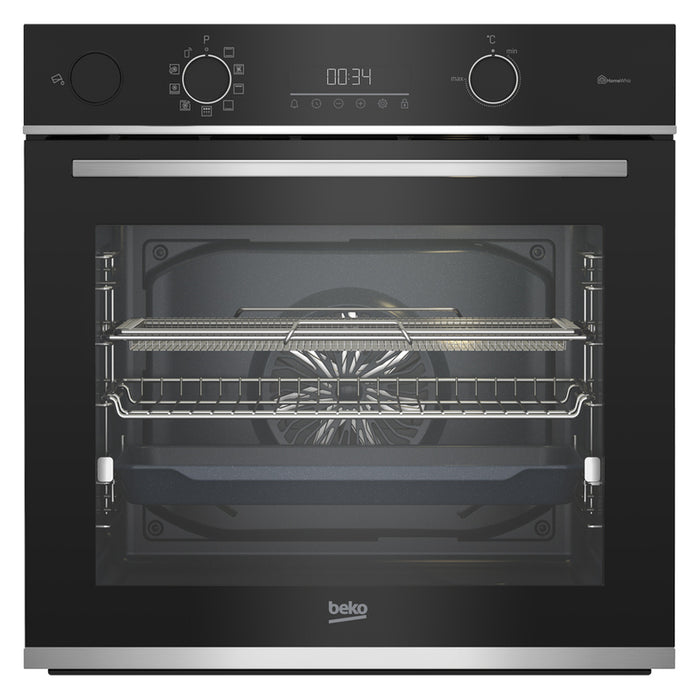 Built-in oven BEKO BBISA 13300 XMPEC 72, A+, TELESCOPIC SYSTEM, PYROLYTIC CLEANING