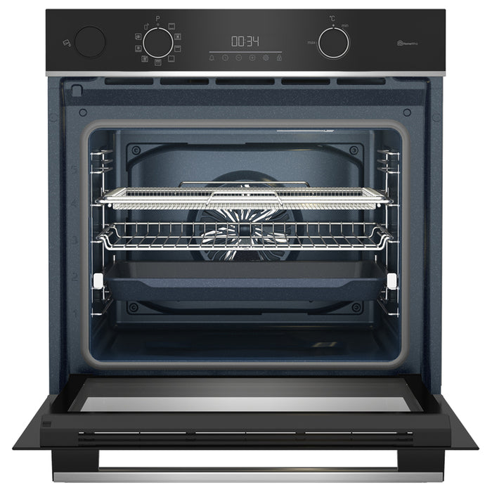 Built-in oven BEKO BBISA 13300 XMPEC 72, A+, TELESCOPIC SYSTEM, PYROLYTIC CLEANING