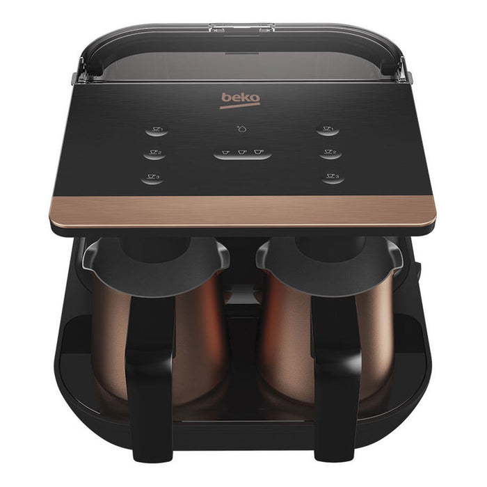 COFFEE MACHINE BEKO TKM 8961 B 1100.00 W, COPPER, 1100 W, BLACK