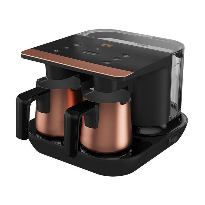 COFFEE MACHINE BEKO TKM 8961 B 1100.00 W, COPPER, 1100 W, BLACK