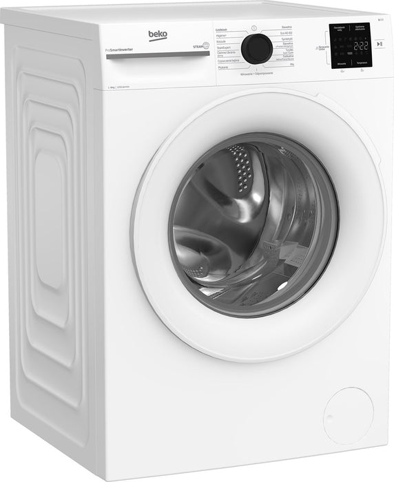 BEKO BM1WFU38225WW washing machine b100 8kg 1200 rpm AquaWave White