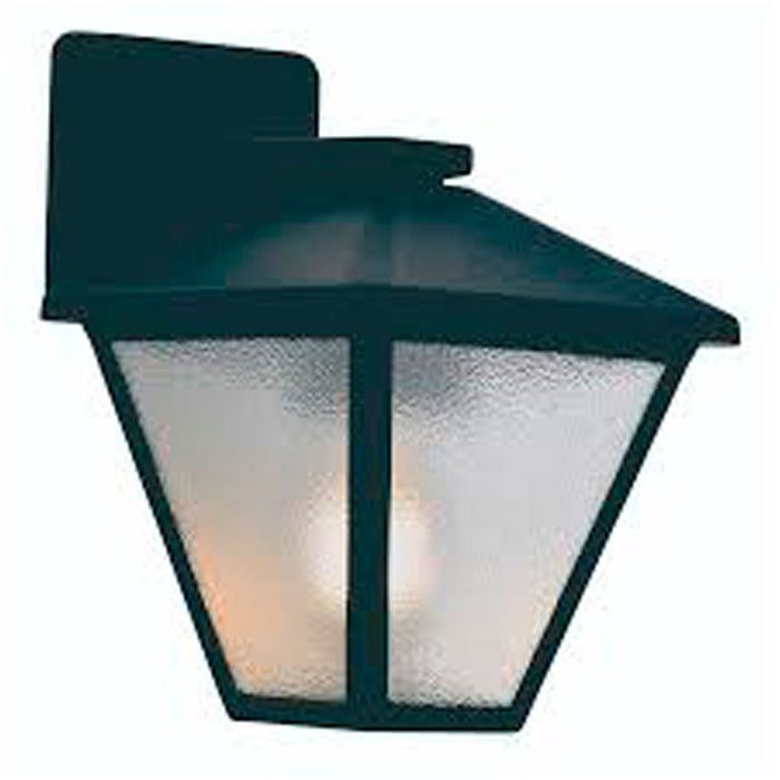 GARDEN LANTERN TOP MOUNT E27 ALUMINUM BLACK BELIGHT
