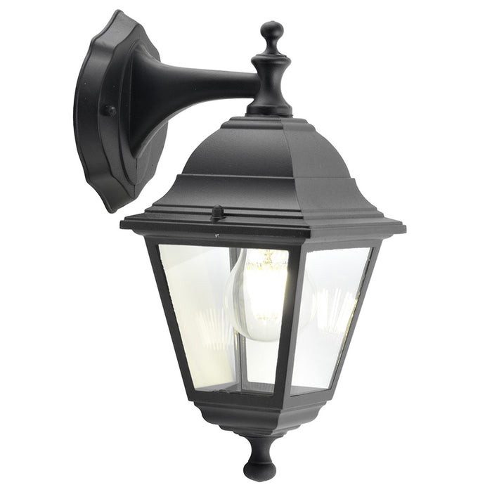 GARDEN LANTERN UPPER BRACKET MAX:60W E27 IP44 BLACK BELIGHT