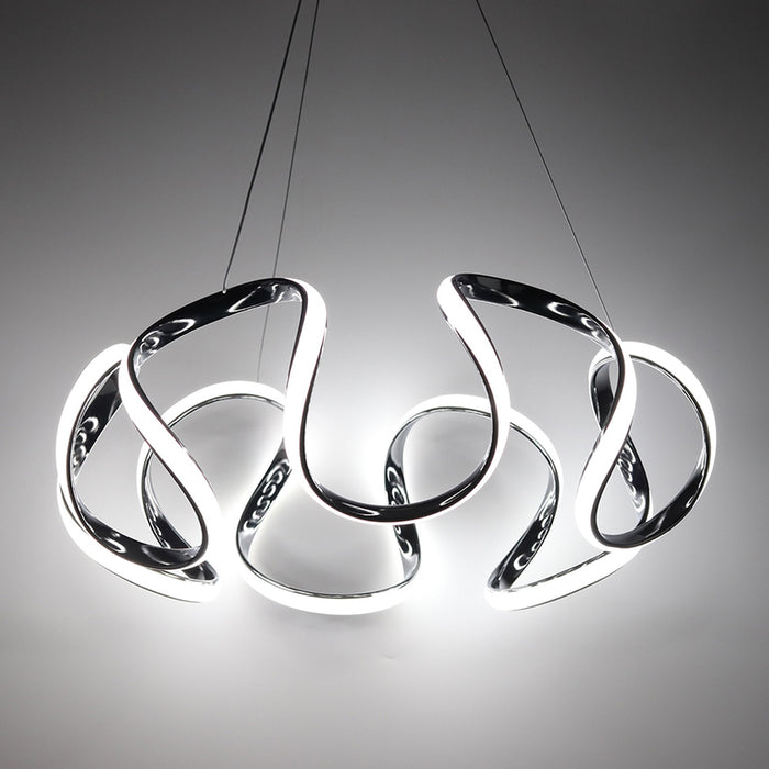 LED PENDANT 53W 4550LM 4000K CHROME BELIGHT
