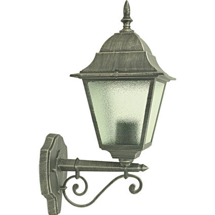GARDEN LANTERN LOWER BRACKET SILVER PATINA E27 BELIGHT
