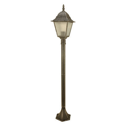 GARDEN LANTERN STANDING SILVER PATINA E27 98CM BELIGHT