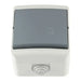 BELL BUTTON IP44 GRAY MELOPLAM TONI - Ключове и контакти<<<Електроматериали<<<Praktiker&&&Ключове и