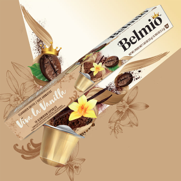 CAFE BELMIO MADAME CREME BRULEE 10 PCS