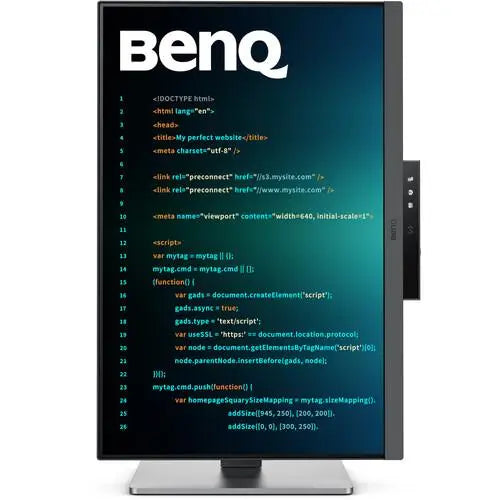 BenQ RD240Q programming monitor 24.1’’ IPS 2560x1600 5 ms 60Hz HDR10 - Monitors 24’’<<<BenQ