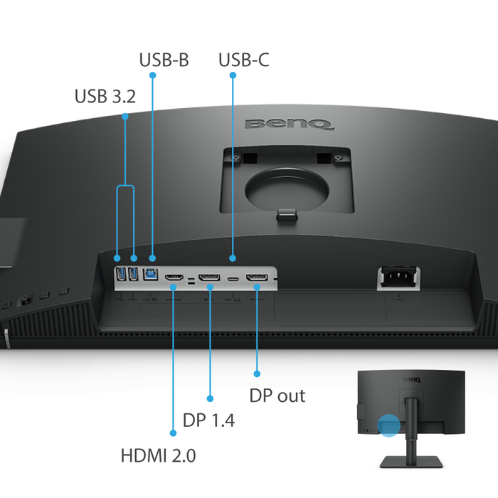 Monitor BenQ PD2506Q 25 inch IPS