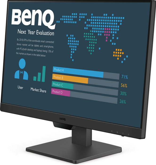 Monitor BenQ BL2490, 24" IPS FHD, 100Hz, HDMI, DP