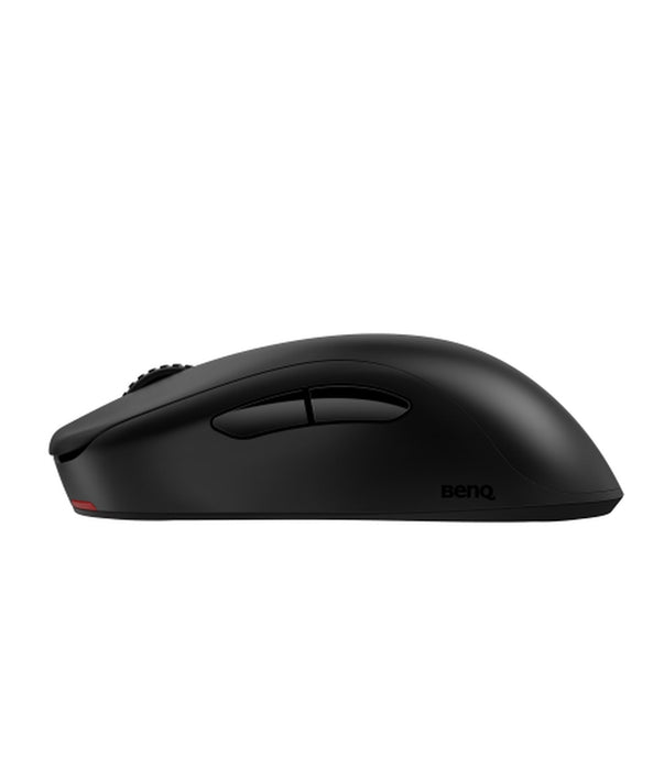 BenQ ZOWIE U2-DW 4K Wireless Mouse for Esports, Size M, 60g, up to 4000 Hz, up to 3200 DPI, Symmetrical design, Inward-curved both sides for agility during multi-angle movement, Wireless w/4K enhanced receiver, Driverless, plug and play