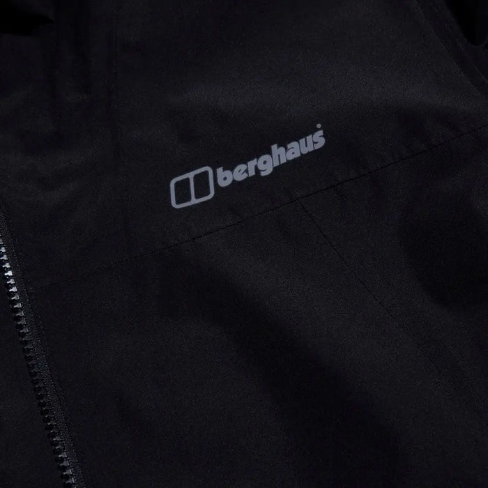 BERGHAUS Deluge Pro 3.0 - men’s rain jacket size M (black) - JacketsOSI-KUR<<<ClimbingOSI<<<ActionPL