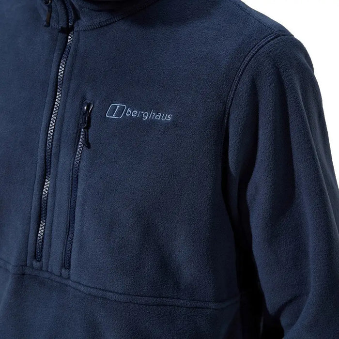 BERGHAUS Prism Half Zip Polartec® Fleece - men’s fleece sweatshirt size L (blue)