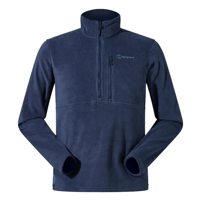 BERGHAUS Prism Half Zip Polartec® Fleece - men’s fleece sweatshirt size L (blue)