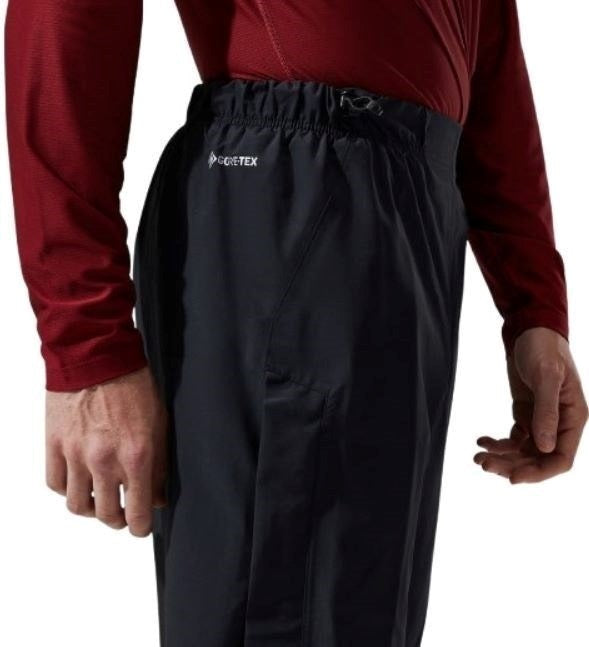 Berghaus Prism PT HZ sweatshirt, size L, black + Berghaus HILLWALKER OVRTRS AM BLK/BLK, size L