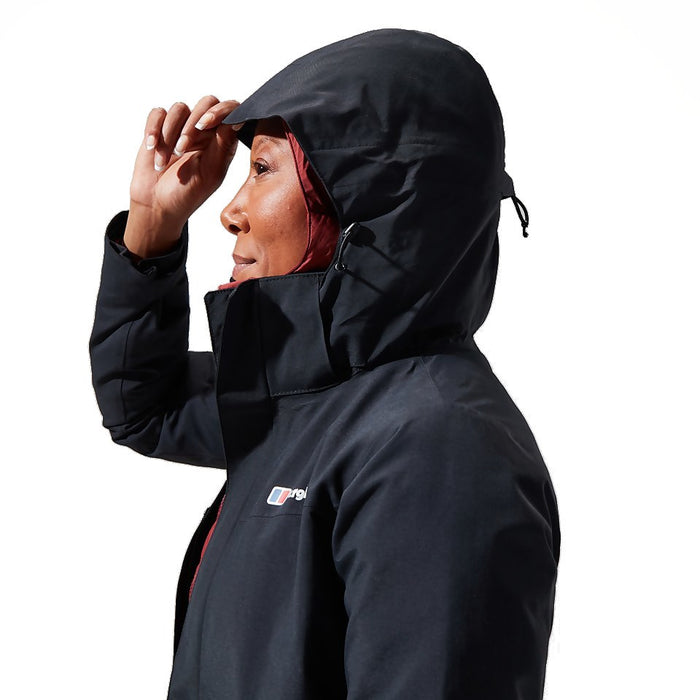 Berghaus Hillwalker IA Shell Jacket, size M, black + Berghaus 24/7 365 U18 Backpack, black
