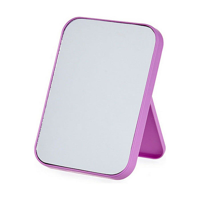 Mirror with Mounting Bracket Berilo Blue Green Lilac polypropylene 1,7 x 20 x 14 cm 14 x 20 x 1,7 cm (12 Units)