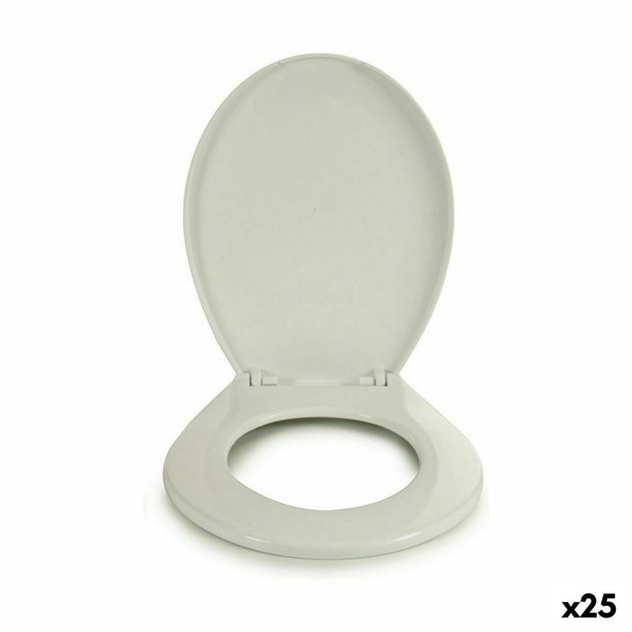 Toilet Seat Berilo White Plastic 34,5 x 43 x 5 cm (25 Units)