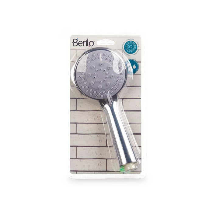 Shower Rose Berilo Silver Metal Plastic 10,5 x 24 x 5 cm (12 Units)