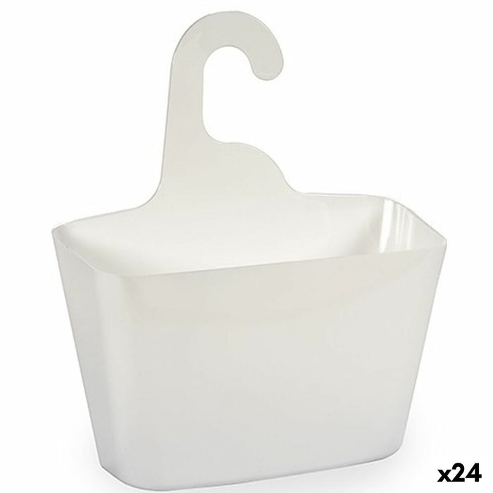 Bath Organiser Caddy Berilo White Plastic 11,5 x 31,5 x 28,5 cm 28 x 31,5 x 14,5 cm (24 Units)