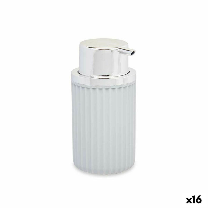 Soap Dispenser Berilo Grey Plastic 450 ml 7 x 14,5 x 8,5 cm (16 Units)