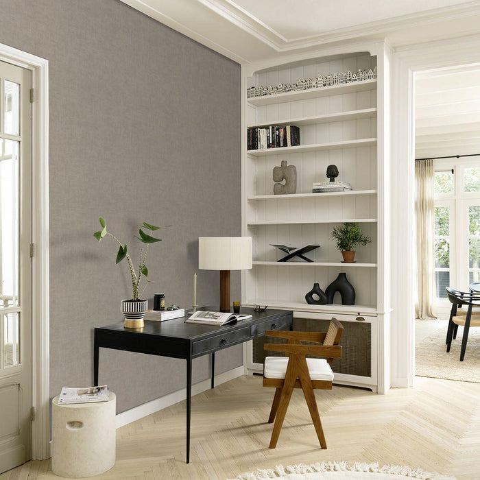 WALLPAPER DUPLEX TONI BAD GRAY-BEIGE PLASTER