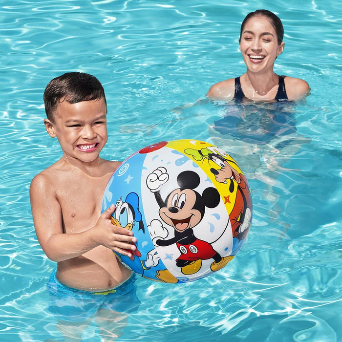 Bestway Inflatable Beach Ball - Mickey & Friends, 51 cm