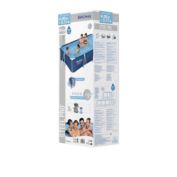 POOL 400X211X81CM BESTWAY 56424