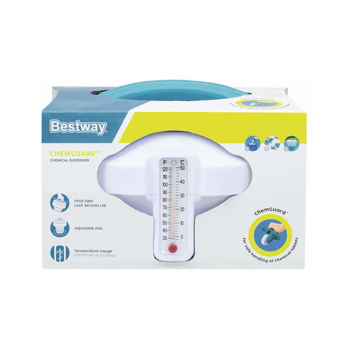 CHLORINE TABLET BOX WITH THERMOMETER BESTWAY 58701