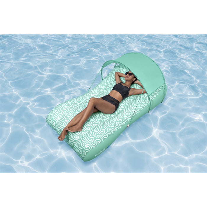 INFLATABLE MATTRESS 178X102CM WITH CANOPY BESTWAY 43729
