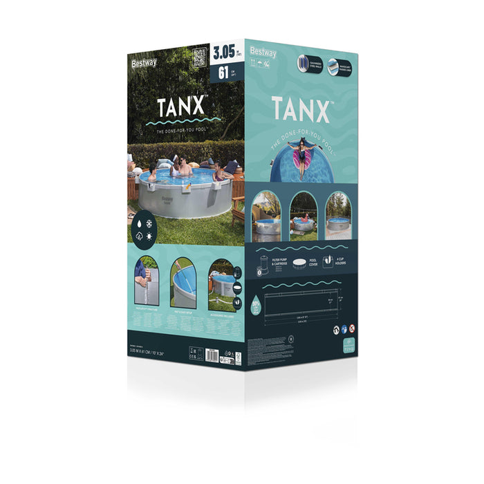 SWIMMING POOL 305X61 TANX BESTWAY 561RW