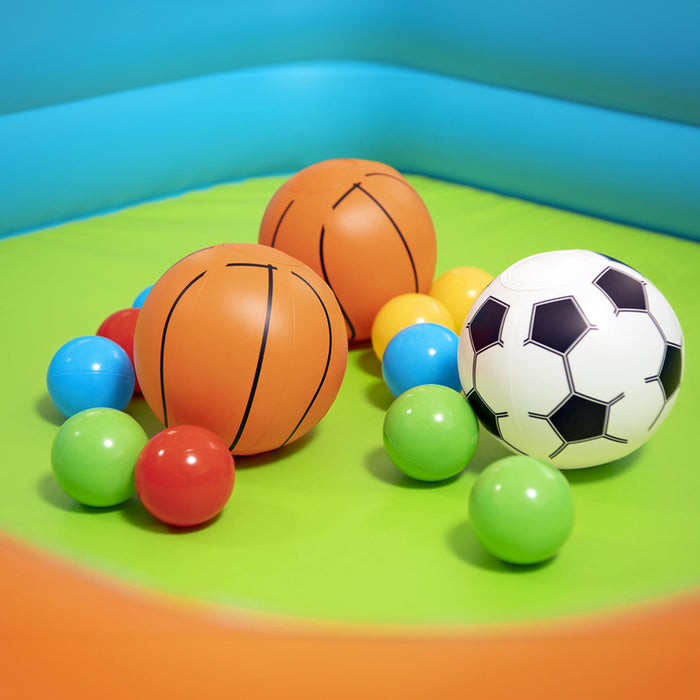 CHILDREN'S CENTER 120X107X84CM KICK N SWISH BESTWAY 52728