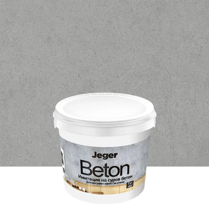 BETON NAPOLI DECORATIVE EFFECT 7 KG JEGER - Декоративни покрития<<<Интериорни бои<<<Бои и