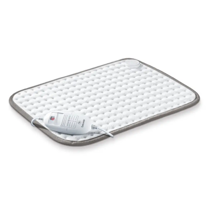 Beurer HK LE Cosy and soft heat pad; 3 temperature settings automatic switch off after 90 min; washable on 30°; White