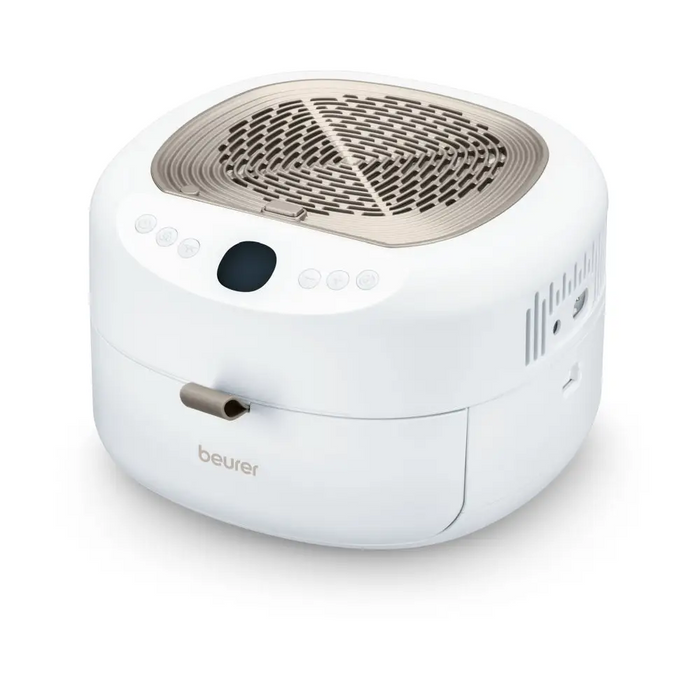 Beurer MP 200 Manicure/pedicure station - 3 functions in one device: Nail cutter UV/LED lamp and nail dust extractor;