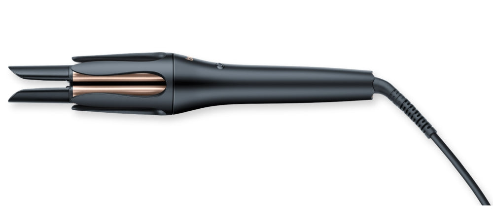 Beurer HT 75 Automatic Hair Curler, 4-way ion outlet, 3 temperature settings: 170, 190, 210°C, Ceramic and tourmaline-coated, Smart timer