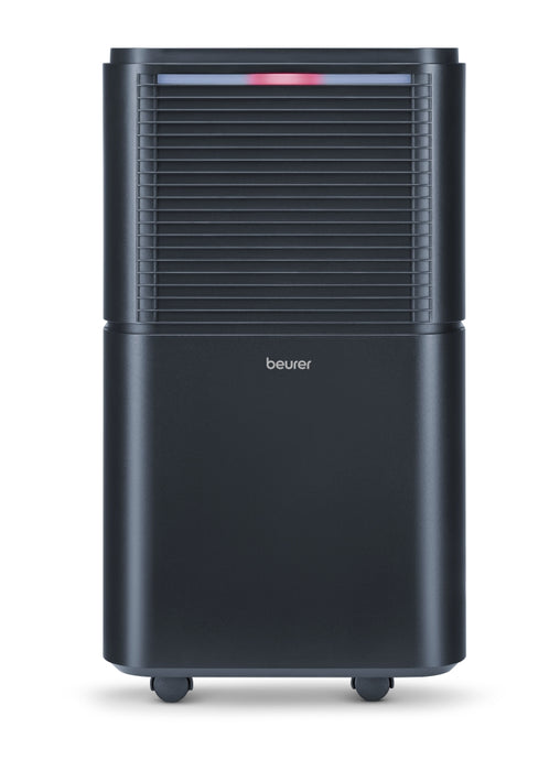 Beurer LE 150 Air Dehumidifier, up to 12 litre/day; rooms  30 m2 (72 m3); Laundry drying function; Removable tank: 2.0 l; Automatic mode; Night mode; Timer;  2 fan levels; Environmentally friendly refrigerant R290