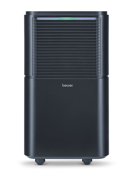 Beurer LE 150 Air Dehumidifier, up to 12 litre/day; rooms  30 m2 (72 m3); Laundry drying function; Removable tank: 2.0 l; Automatic mode; Night mode; Timer;  2 fan levels; Environmentally friendly refrigerant R290