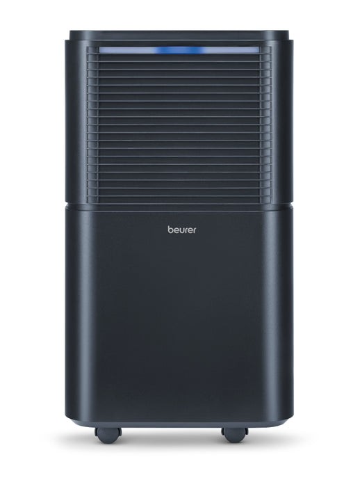 Beurer LE 150 Air Dehumidifier, up to 12 litre/day; rooms  30 m2 (72 m3); Laundry drying function; Removable tank: 2.0 l; Automatic mode; Night mode; Timer;  2 fan levels; Environmentally friendly refrigerant R290