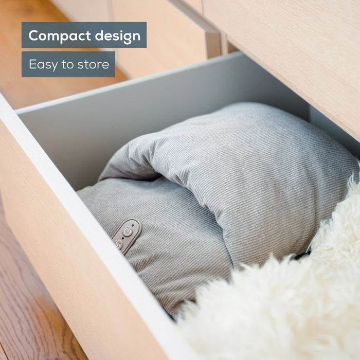 Beurer FM 28 Compact foot massager 2 in 1: Vibration massager and foot warmer; 3 programs; Operation via USB-C cable; up to size 43; auto switch-off after 20 min