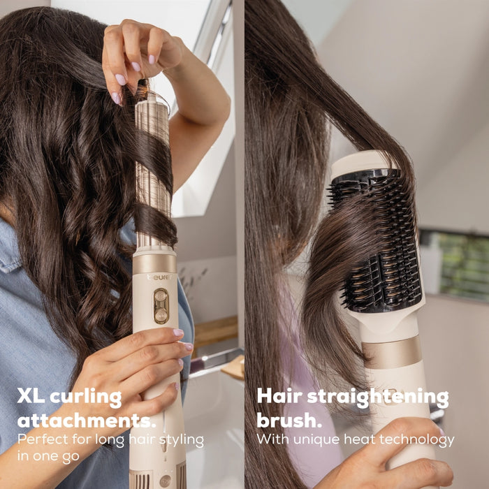 Beurer HT 100 Multistyler, Airstyler 5-in-1, Ceramic-tourmaline coating; Quiet up to 75 dB ; x 3 blower & temperature settings; storage bag & heat protection glove