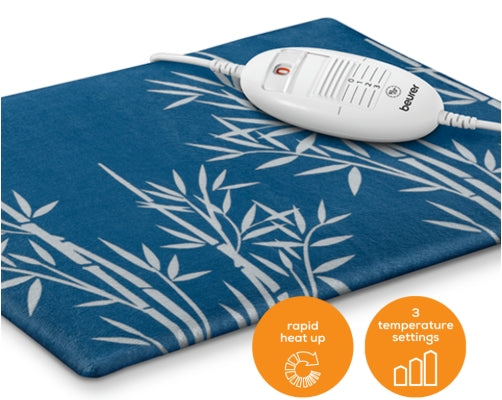 Beurer HK 35 heat pad; 3 temperature settings; automatic switch off after 90 min;cotton cover; washable on 40°; 40(L)x30(W)