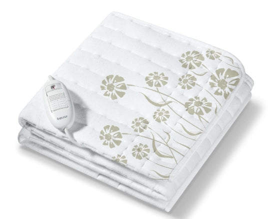 Beurer TS 23 Compact Heated Underblanket; Printed motif Breathable; 3 temperature settings; washable on 30° Oko-Tex 100;150(L)x80(W) cm