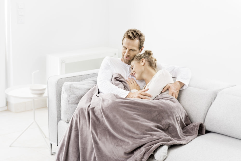 Beurer HD 75 Cosy Taupe Heated Overblanket; 6 temperature;auto switch-off 3 hours; removable switch; washable at 30°, Oko-Tex 100; 180(L)x130(W)cm